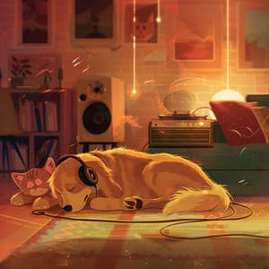 Lofi Pets Harmony: Soothing Home Sounds - Water and River Sounds