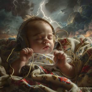 Thunder's Baby Sleep: Soft Evening Melodies - Teddy Bear Baby Lullaby