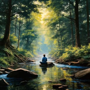 Ensueño Rítmico Del Río: Meditación En El Agua - Habitantes americanas