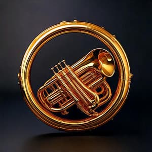 Brass Harmony Ring: Vibrant Jazz Sounds - Harmonious Jazz
