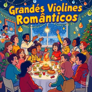 Canciones de Santa Claus para las Noches Festivas - Grandes Violines Románticos
