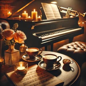 Romantic Coffee Dinner: Lounge Jazz, Ambient Piano Instrumental, Emotional & Relaxing Jazz - Relaxing Piano Music Consort