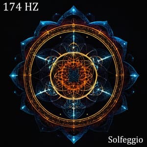 174 Hz Rooted Calm: Deep Grounding & Inner Peace - Solfeggio