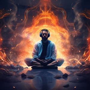 Zen Fire: Meditation Calming Echoes - Gentle Souls