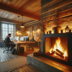 Crackling Cubicle: Fire Music for Work - Audiosphere