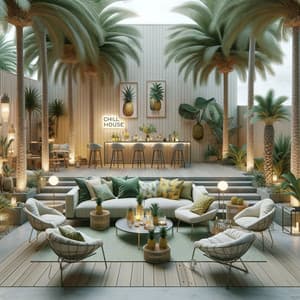 Chill House Palms & Pineapples - Chilled Ibiza
