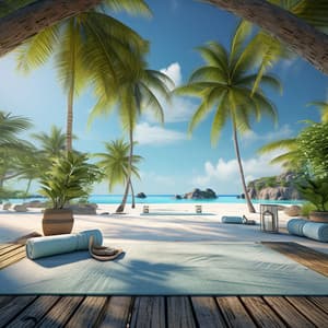 Musical Waves: Yoga Serenity in Ocean Ripples - Plant Frequencies Universe