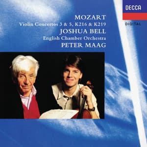 Mozart: Violin Concertos Nos. 3 & 5; Adagio K.261; Rondo K.373 - Wolfgang Amadeus Mozart