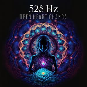 528 Hz Open Heart Chakra: Enhances Love & Harmonize Relationships - Hz Lifeforce Energy