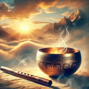 Tibetische Klangschalen und indianische Flöte - Sonja Ruhige