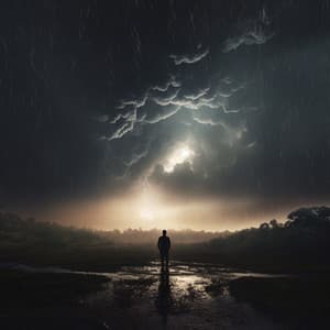 Abrazo Nocturno Del Trueno: Serenidad Del Sueño Nocturno - Naturaleza suena colaboración