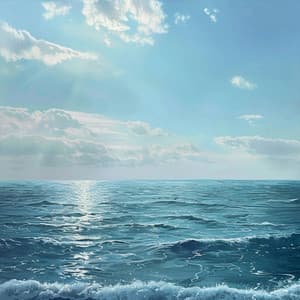 Peaceful Ocean Ambience: Calming Sea Soundscapes - Inspirational Music Enseble
