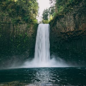 Harmonic Falls: Waterfall for Meditation Harmony - Soothing Waterfalls