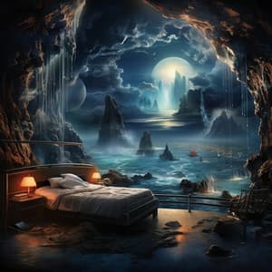 Firelit Slumber Symphony: Music for Peaceful Sleep - Nature Sounds For Sleeping