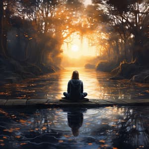 Meditación Del Agua: Armonía De Un Canto Reflectante - Música de Fondo para Salón de Restaurante