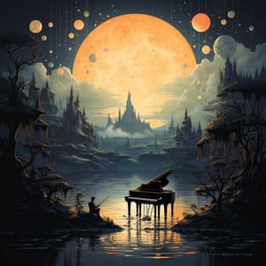 Melodías De Rayos De Luna: Solos Luminosos Para Un Sueño Estrellado - PianoSueños