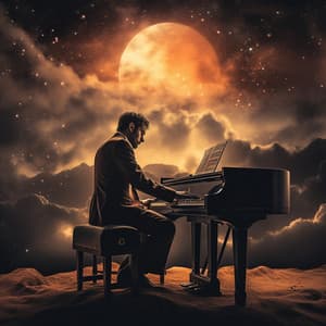 Jazz Piano Silhouettes: Echoes in Time - Soft Jazz Music