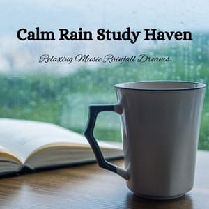 Calm Rain Study Haven: Relaxing Music Rainfall Dreams - Instrumental Study Music