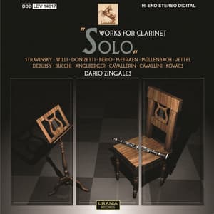 Solo Works for Clarinet - Dario Zingales