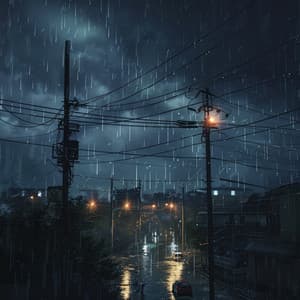 Nighttime Binaural Rain for Sleep Enhancement - Sleepy Sine