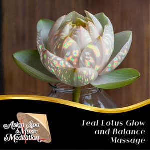 Teal Lotus Glow and Balance Massage - Asian Spa Music Meditation