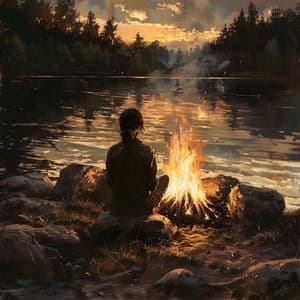 Relajación Del Fuego: Serenidad De Ondas De Calma - Relajación eterna