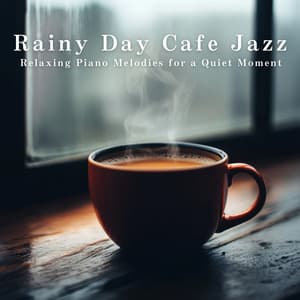 Rainy Day Cafe Jazz: Relaxing Piano Melodies for a Quiet Moment - Eximo Blue