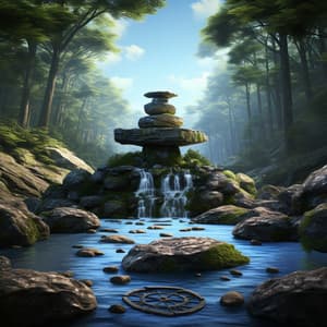 Cascading Music: River's Relaxing Flow - The Flow Atmosphere