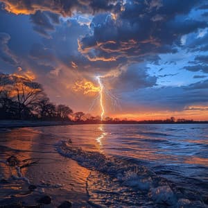 Trueno Productivo: Sonidos Ambientales Para Estudiar - Música para ritmos de trabajo