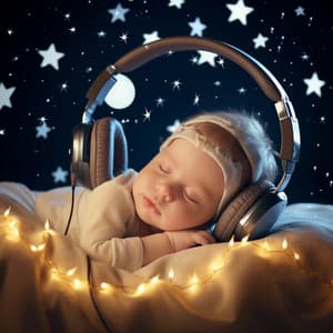Moonbeam Melodies: Baby Lullaby Nightscapes - Natural Rain for Baby Sleep