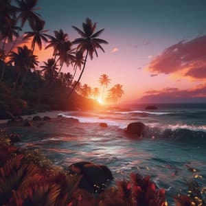 Paisaje Marino De La Naturaleza: Eco Suave De Las Olas Del Océano - naturalista