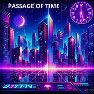 Passage of Time: Violet Reflection - Synthwave Chillout Vibes