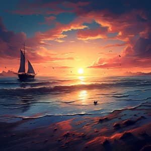 Serenidad En La Costa: Música Meditativa Con Olas Oceánicas - Suave por naturaleza