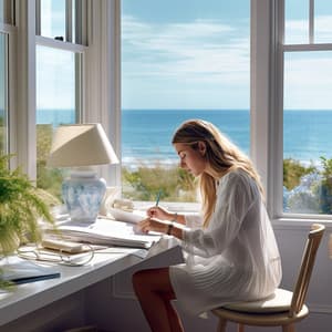 Mareas De Estudio: Sonidos Del Océano Para La Concentración - Melodía de la tierra