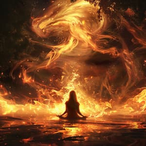 Zen Junto Al Fuego: Calidez Para El Yoga Y La Relajación - Ritmos de Yoga