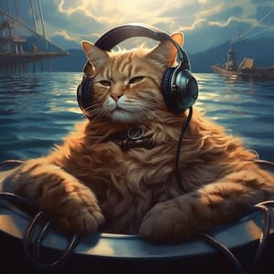 Wave Serenity: Ocean Calm for Cats - Cat Music Zone