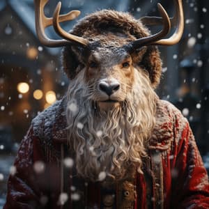 Santa Deer Man - The Snowflakes