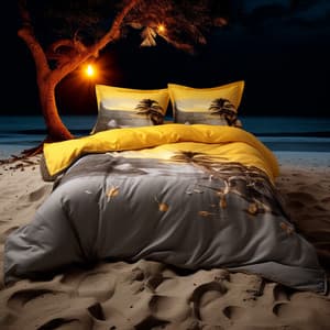 Melodic Blaze: Serenity Through Musical Flames - The Natural Healing