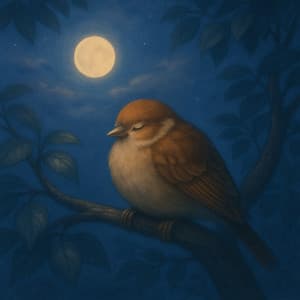 1 Ambient Night: The Sleepy Sparrow - Calm Music