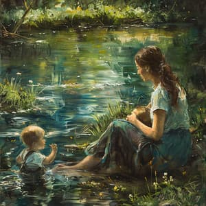 Océano Para El Sueño Del Bebé: Mareas Tranquilas - musica cristiana para bebes