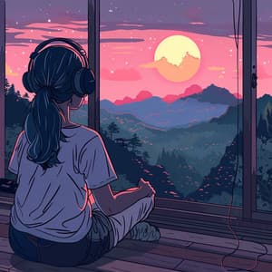 Lofi Relaxation Melodies: Soothing Chords - Fire Sounds For Sleep