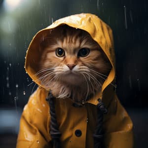Música Combinada Con Lluvia: Serenidad Con Lluvia Para Gatos - Grabaciones relajantes de la Naturaleza