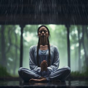Caida De Lluvia Armoniosa: Meditación En La Música - Elementos de la naturaleza