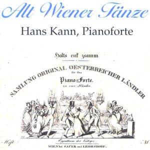 Alt Wiener Tänze - Hans Kann