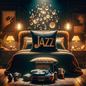 Velvet Jazz Pillow: Relax and Drift Away - Lovely Heart Zone