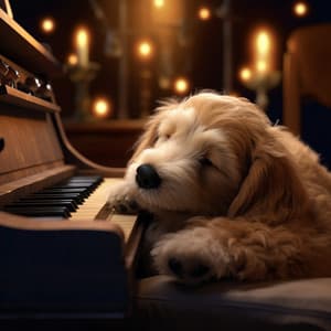 Canine Harmony: Piano Tranquil Chords - Tranquility Piano