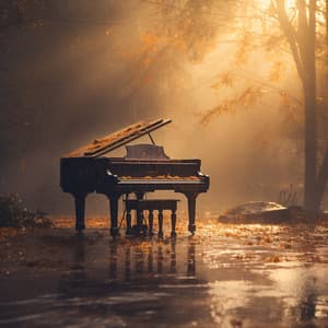 Viaje Con Masaje Del Piano Lluvioso Hacia La Armonía - Flores de saúco