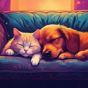 Gentle Lofi Music for a Pet's Evening - Hz Solfeggio Frequences