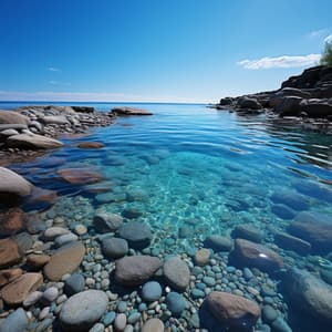 Melodías Tranquilas Junto Al Lago: Música Relajante Del Agua - Sonidos naturales del bosque