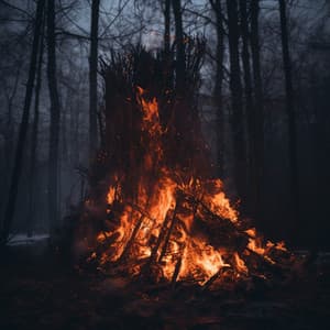 Melodías Junto A La Hoguera: Éxtasis Armónico - Música alegre de la mañana